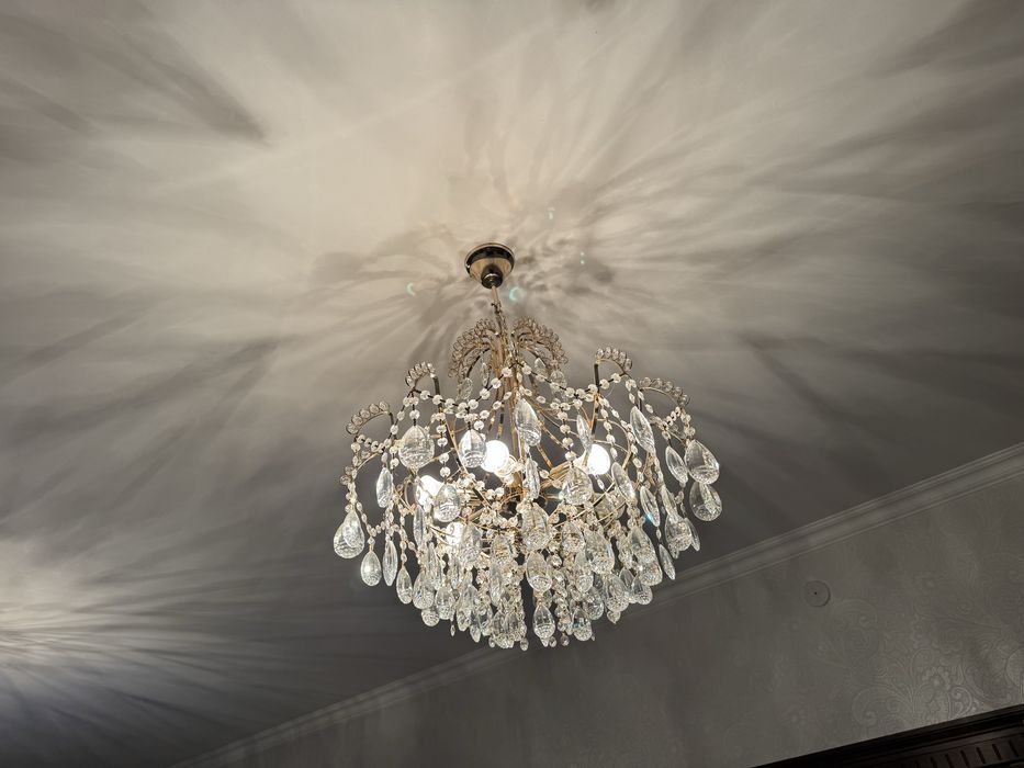 Люстра хрустальная