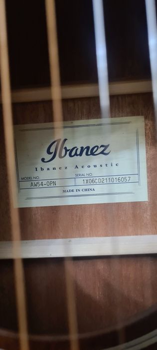 Chitară acustică Ibanez Artwood  AW 54 OPN