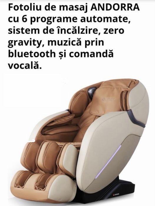 Fotoliu de Masaj Komoder Andorra