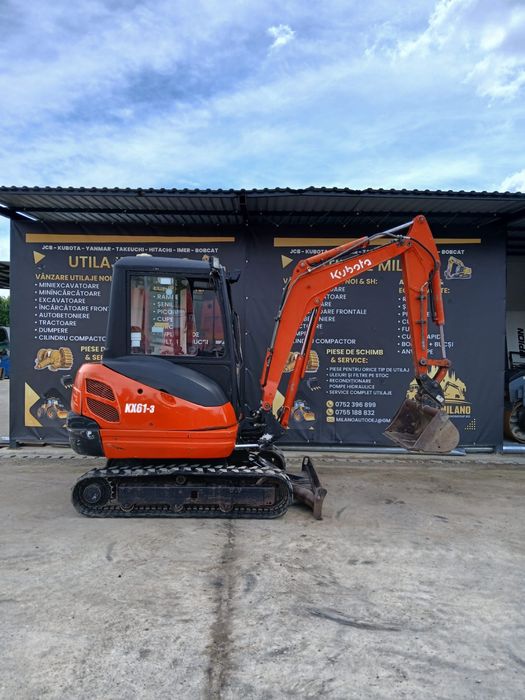 Miniexcavator Kubota kx 61 2,7 tone