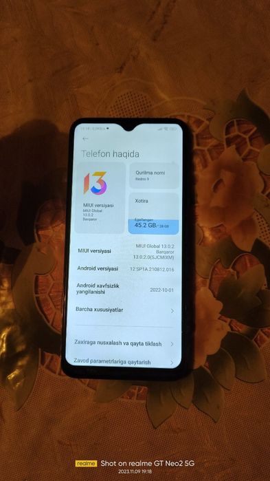 Redmi9 srochni sotiladi