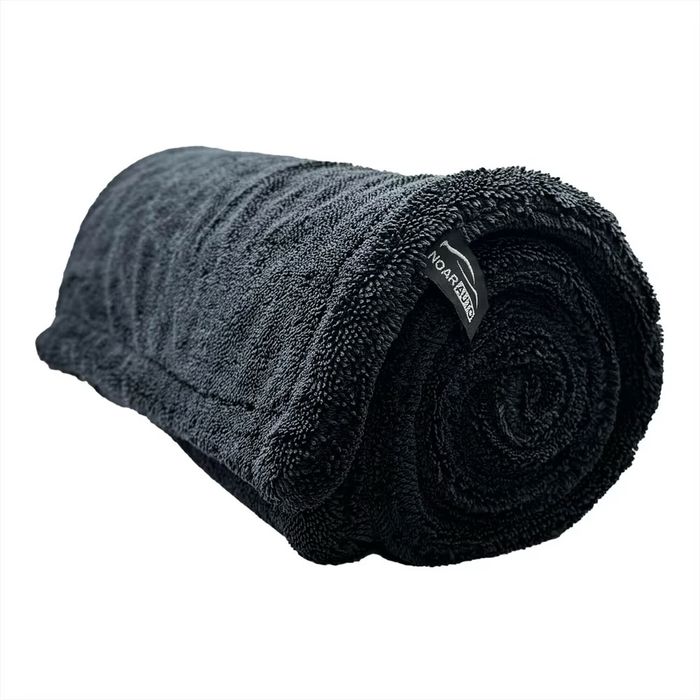 Prosop auto noar dublu - 70X90CM 1400gsm