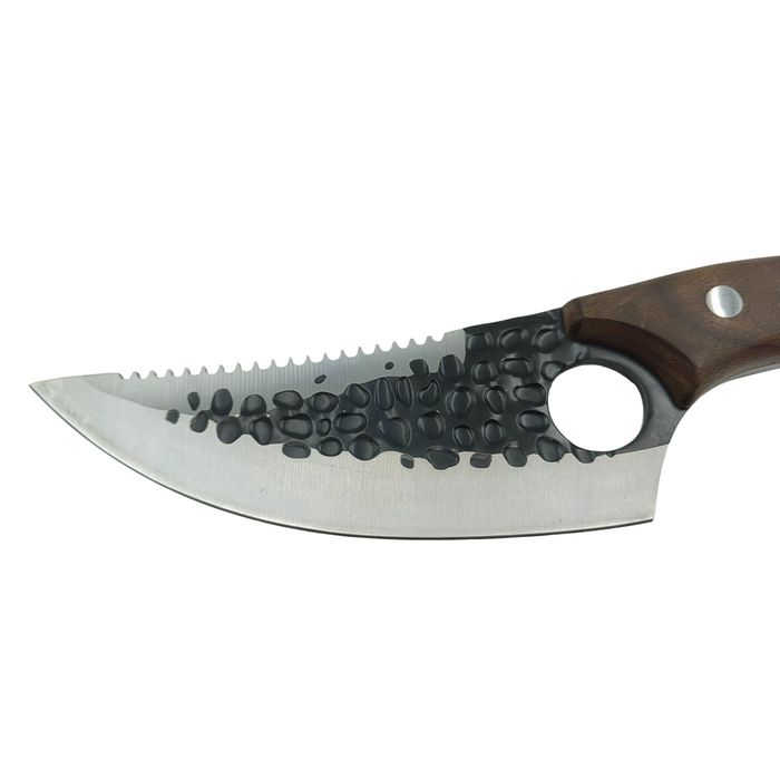 Cutit japonez lucrat manual, Shuryō, 27.5 cm, teaca piele ecologica