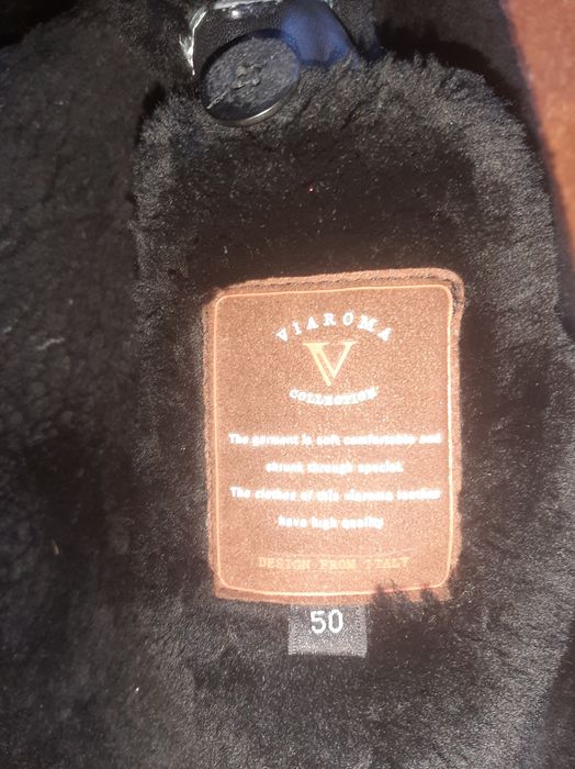 Пальто натуральная кожа. Б/у