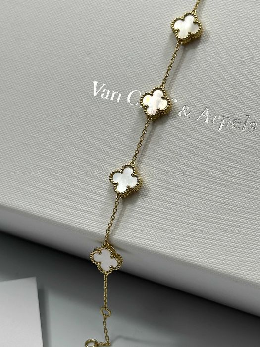 Bracelet MINI Van Cleef & Arpels 5 motifs Gold 750