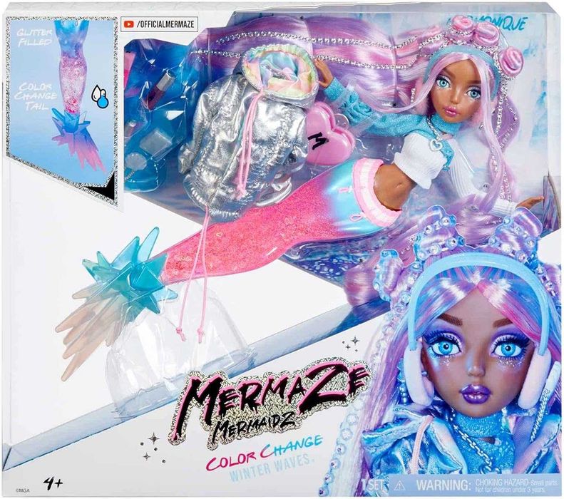 Кукла Русалка Mermaze Mermaidz 34см 4 вида Crystabella Kishiko Harmoni