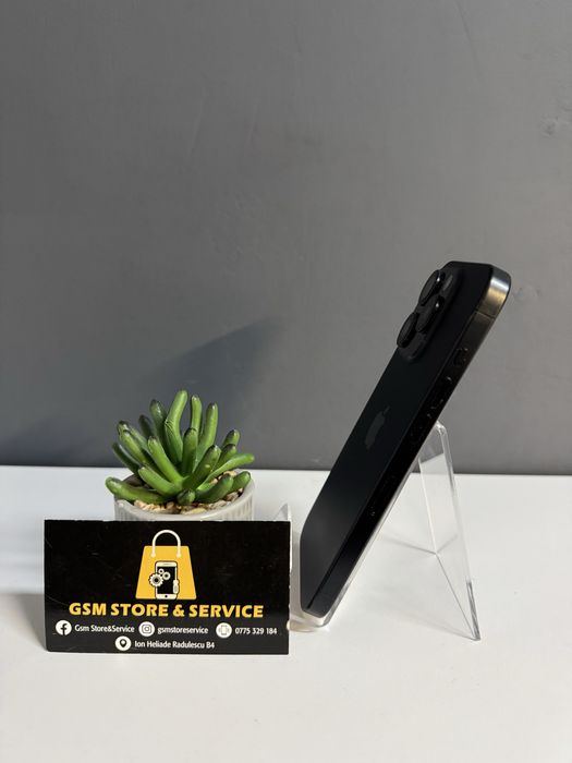 Iphone 15 Pro Black Titanium 256Gb Garantie Gsm Store&Service