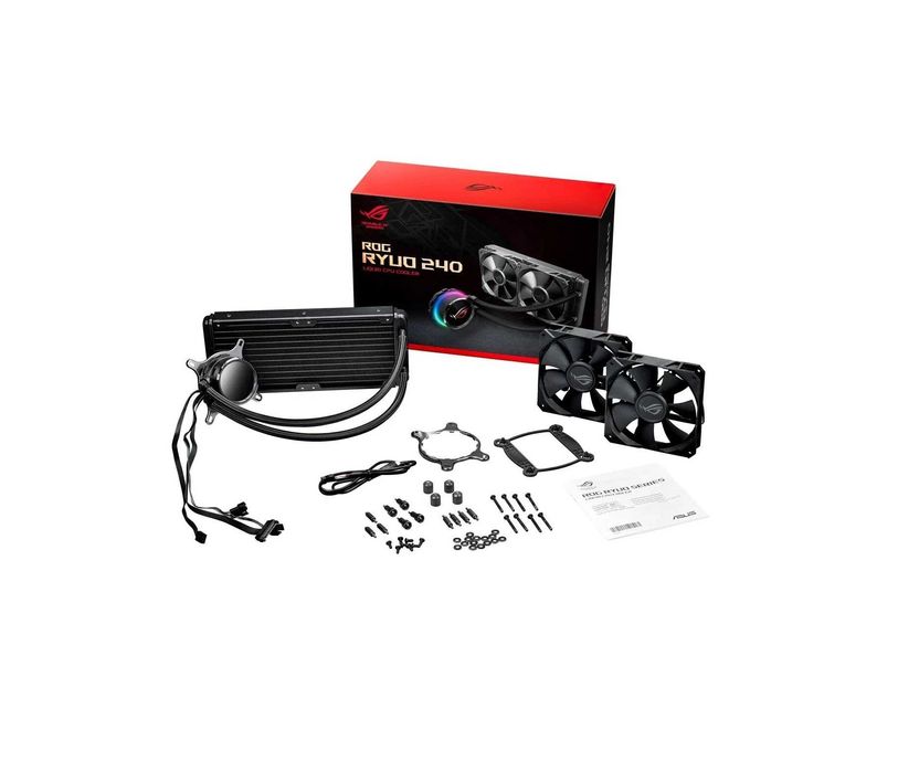 ! Система Жидкостного Охлаждения Cooler ASUS ROG RYUO 240 цена с НДС