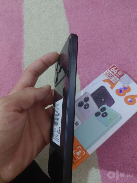 Zte A36 64 xotira