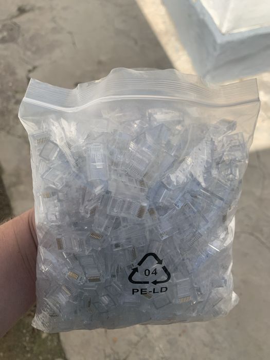 модульные коннекторы RJ45 600 шт 250 000 тыс
