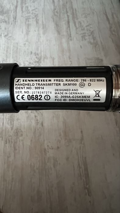 Безжичен микрофон Sennheiser EW100 G2 935