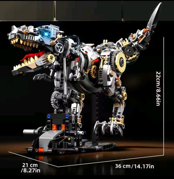 Gen Lego Dinozaur T-Rex mecanic
