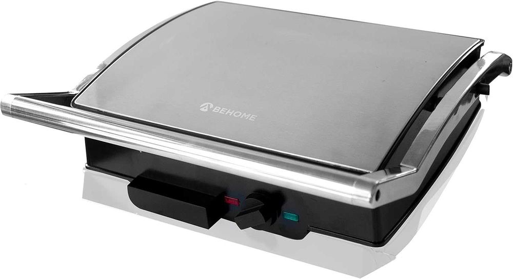 Електрически грил BEHOMEизработен от чугун, , 1800W, с лек ДЕФЕКТ