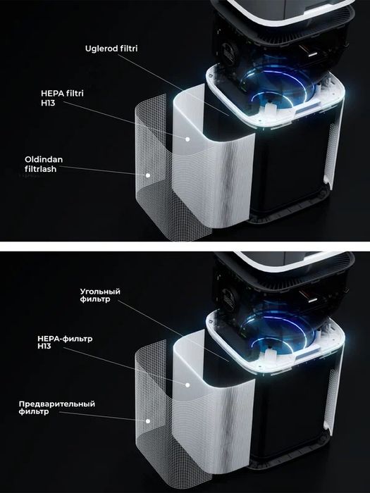 Очиститель и увлажнитель воздуха