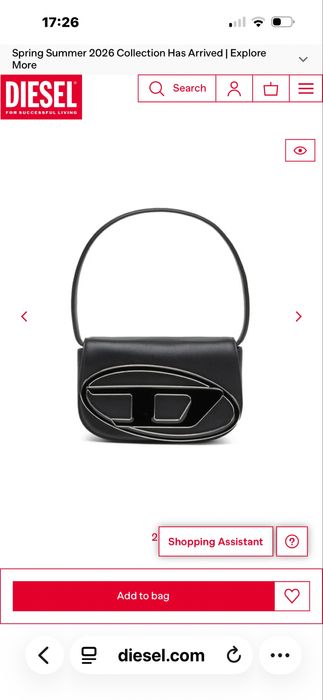 Культовая сумка DIESEL