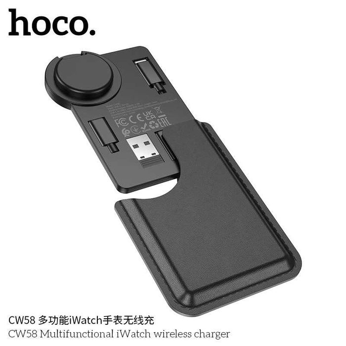 Hoco CW58 Multifunctional iWach Wireless Charger PD-60W Storage Box