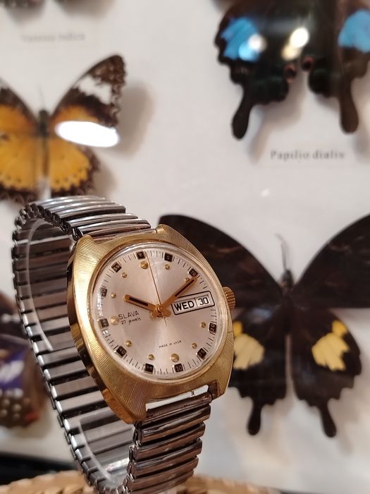 Часы Слава СССР экспортный вариант