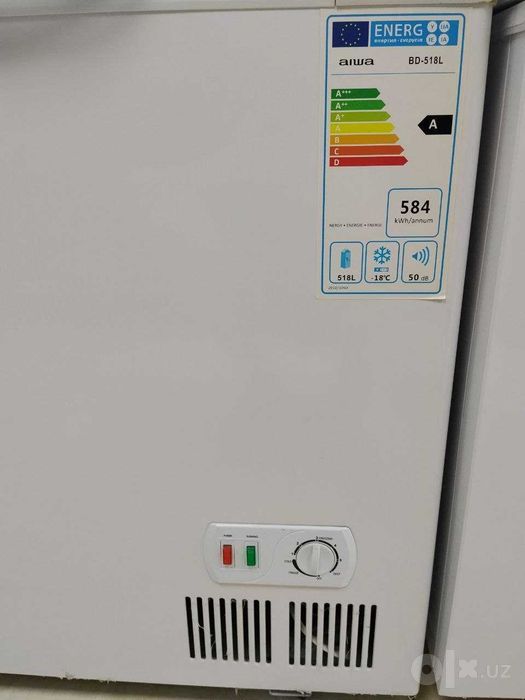 Морозильный ларь AIWA (Айва) 518 Белый — Новые, Гарантия, Доставка!