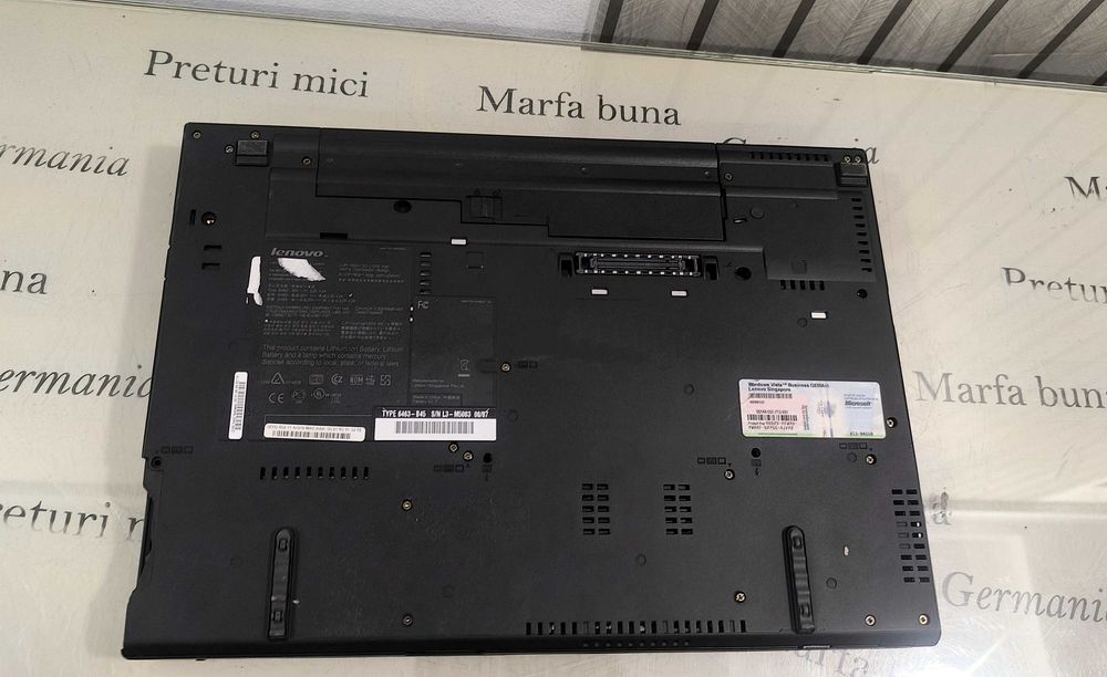 Laptop Lenovo T61 - functional, instalat