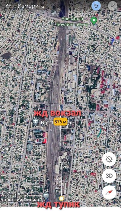 ЖД тупик с ангаром