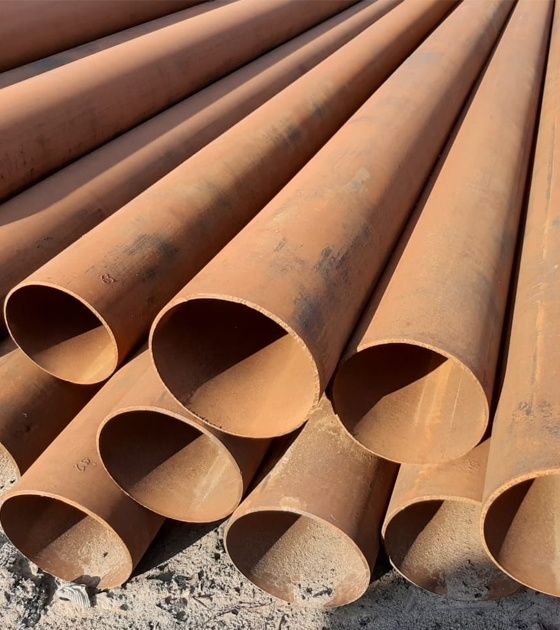 Лежалые трубы стальные в Ташкенте, труба в ВУС изоляция, Металл труба