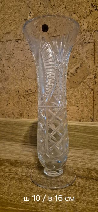 Кристални вази от оловен кристал