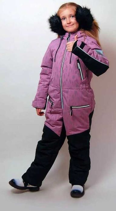 Комбинезон зимний для девочки
