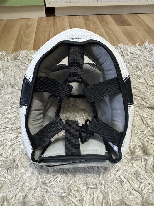 Cască HAMMER din piele naturală NOUĂ pentru box