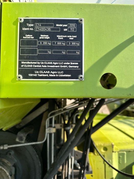 Claas kambayin sotiladi