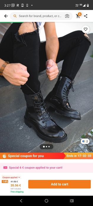 Мъжки боти 43 номер нови от трендойл