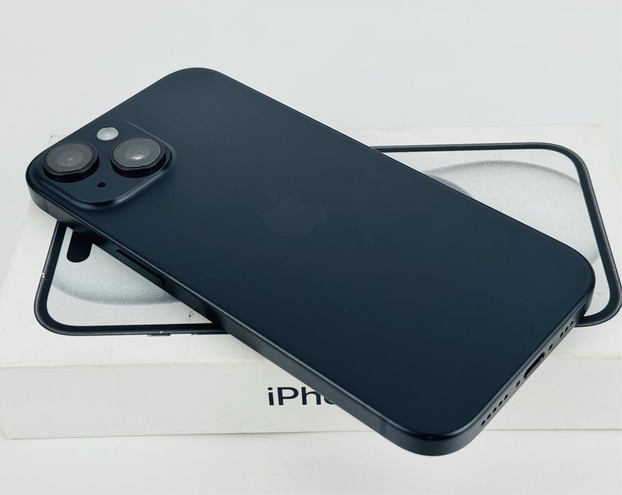 Apple iPhone 15 128GB Black Перфектен! Гаранция!