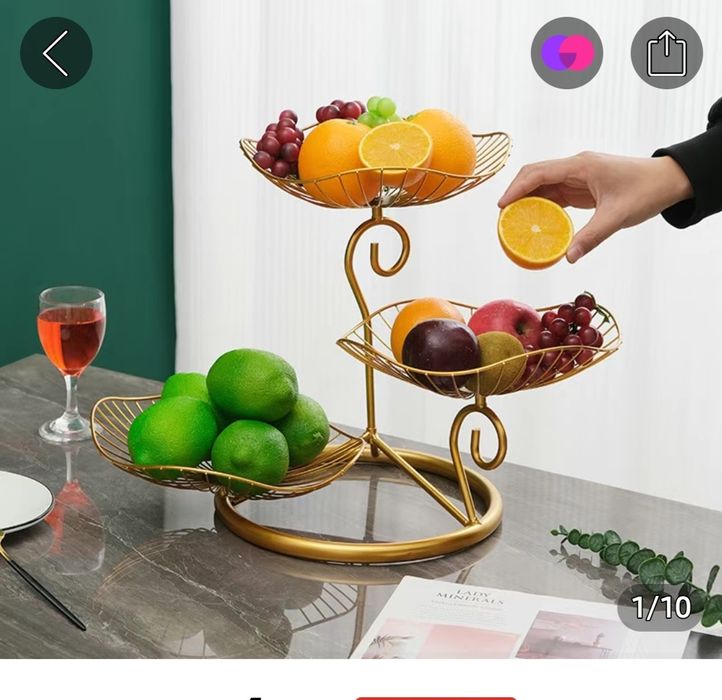 Фруктница новая красивая