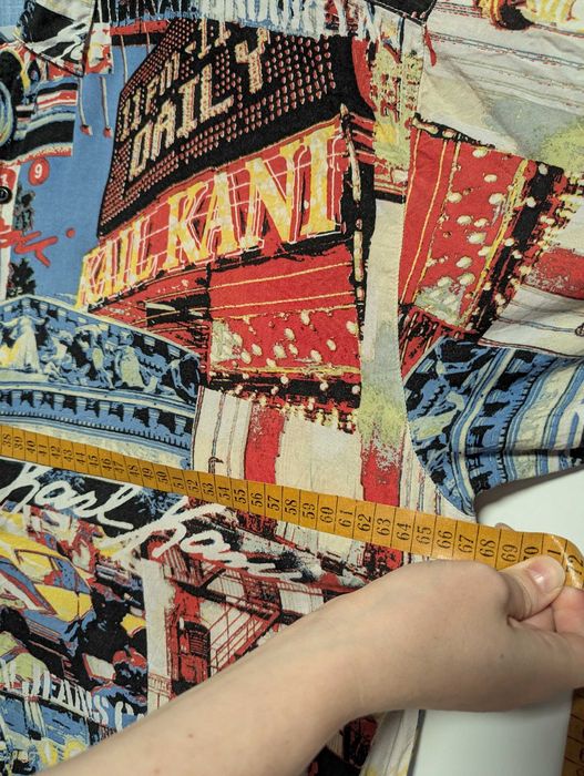 Cămașă Karl Kani XL – print urban, streetwear hip‑hop