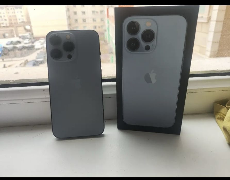 айфон 13 про 256гб голубой