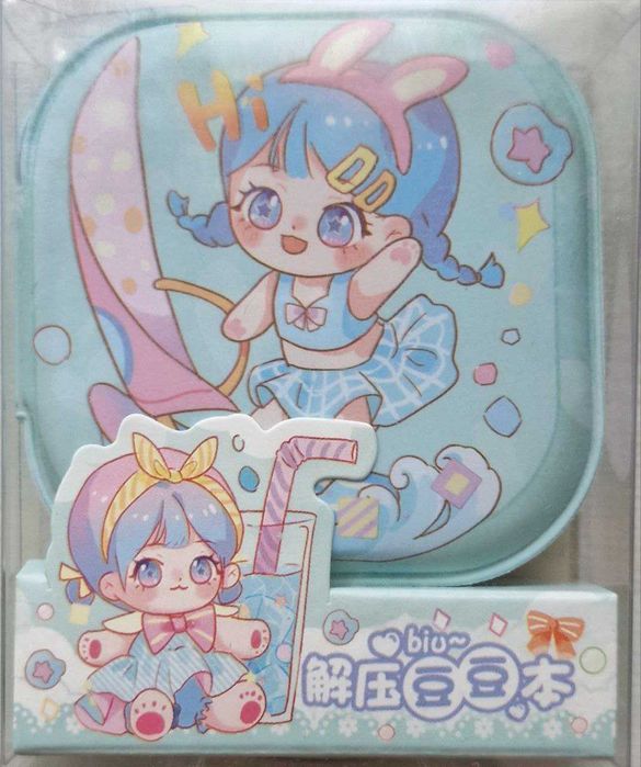 Мини-креативный блокнот-брелок, 80 листов