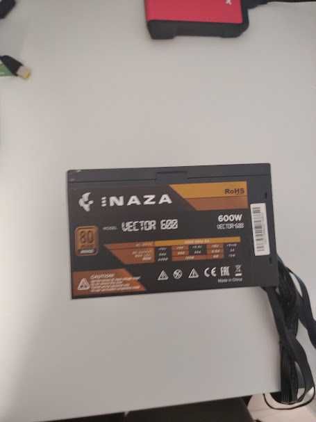 Sursă Inaza Vector 600W – 80 Plus Bronze