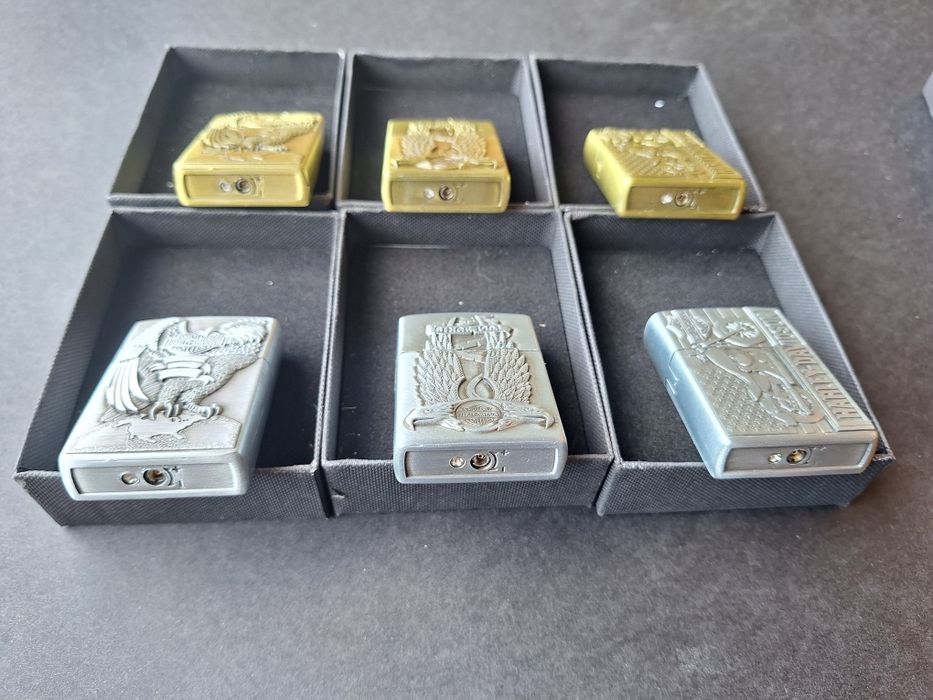 Газови метални запалки Harley Davidson (релефни)