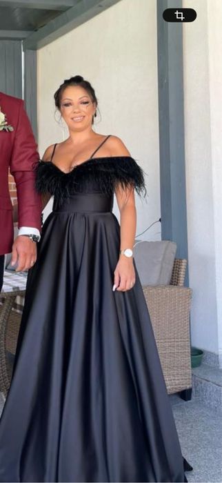 Rochie neagra 38-40 M-L