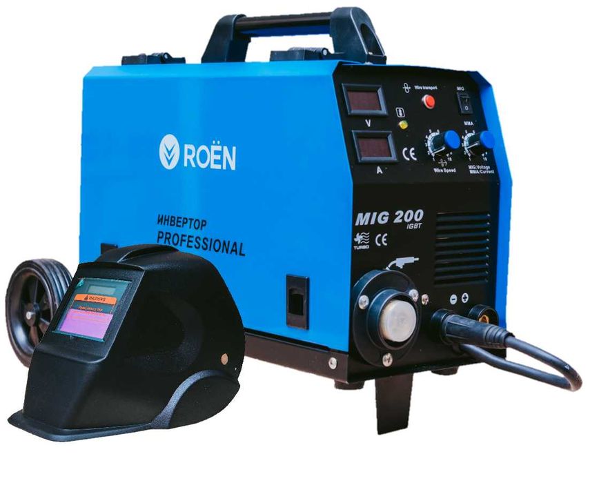 Комбиниран телоподаващ апарат MIG + MMA ROEN-200