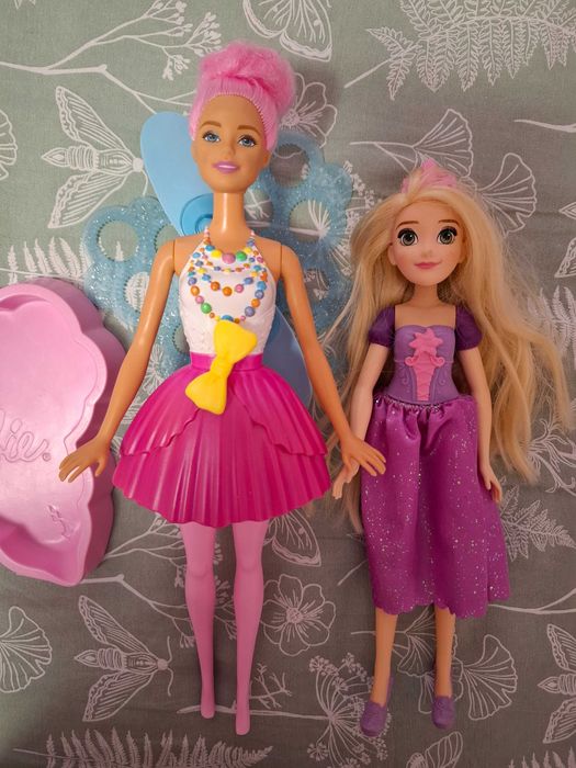 Сет кукли барби и рапунцел