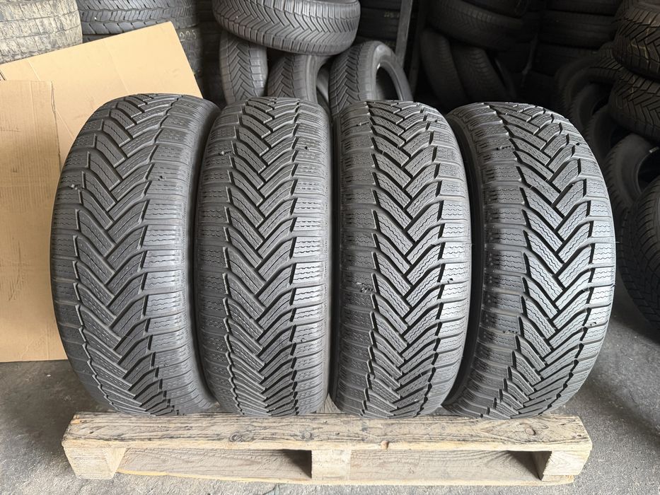 4 anvelope iarna 205/55/16 Michelin 7-7.5 mm DOT 2021!