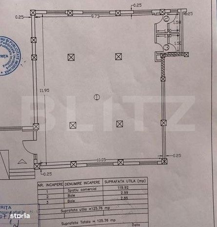 Spatiu comercial de inchiriat, 125 mp, zona Viisoara