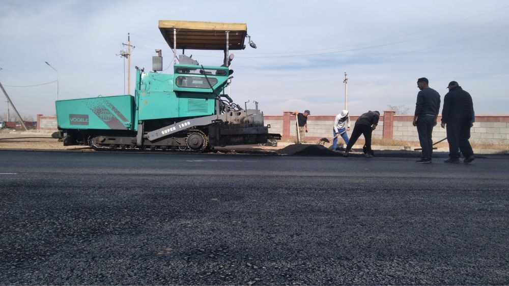 Асфальтирование дорог и улиц