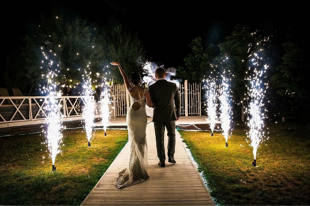 Холодный фонтан 3м 60 секунд