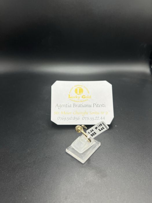 Inel aur 14 k 2.26 gr marime 18 cod 48774