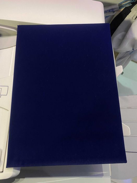 Поздравительные бархатные папки