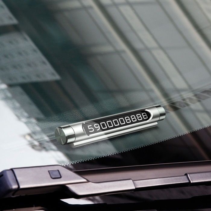 Парковочная карта – автовизитка Baseus All Metal Temporary Parkingcard
