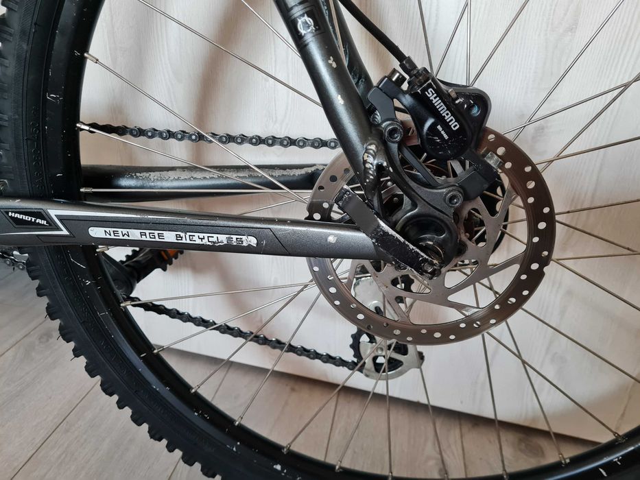 Bicicleta MTB aluminiu roți 26 frane disc hidraulice