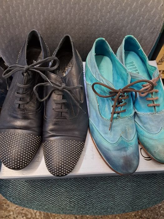 Дамски кожени обувки