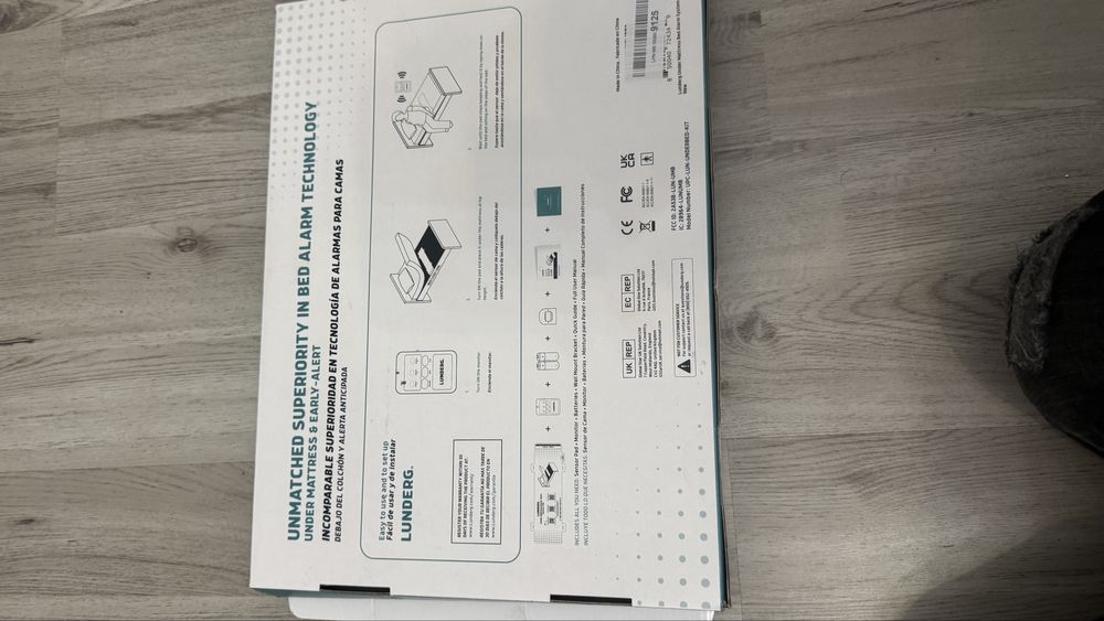 Sistem alarmă sub saltea – Lunderg | Wireless Early Alert